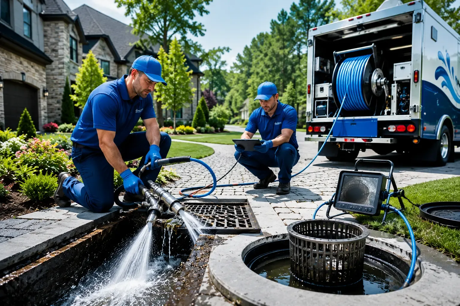Local outdoor drain cleaning professionals in Troy, IL